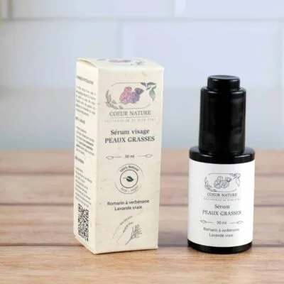Sérum Peau Grasse Visage Cœur Nature