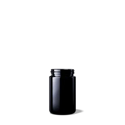 flacon verre violet 100 ml conservation poudres plantes ouverture large